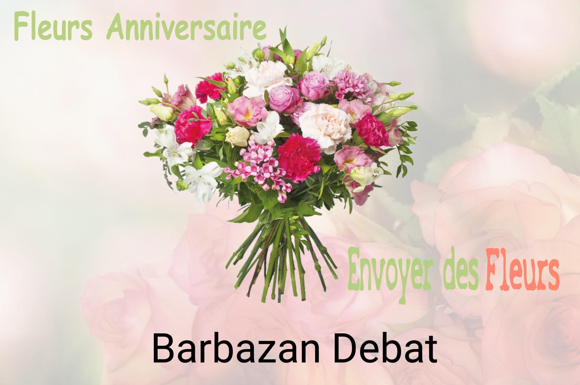 Bouquet de fleurs d’anniversaire livré à Barbazan-Debat