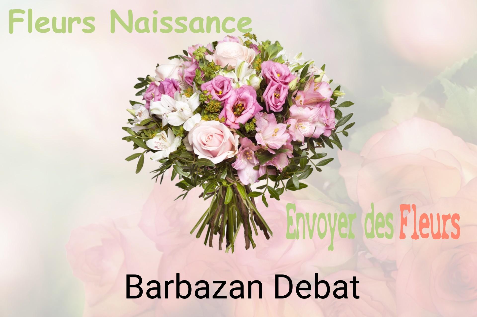 Bouquet de fleurs de naissance livré à Barbazan-Debat